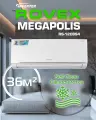 Сплит система Rovex RS-12CBS4 инвертор Кондиционер Rovex MEGAPOLIS INVERTOR WI-FI Супер тихий ( (40 кв. м)
