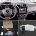 Для Renault Sandero/Dacia Sandero II Stepway 2 2012 ~ 2019 Совместимость с OEM оригинальным экраном C24 Кабель-переходник Камера заднего вида, 12 В