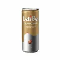 Напиток кофейный Lotte Let's Be капучино 240 мл, Южная Корея