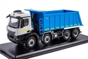 Модель коллекционная SSM Камский грузовик 65951 самосвал 4-Х осный, синий/белый