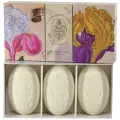 La Florentina Мыло кусковое Florentina Iris, 3 уп., 3 шт., 150 г