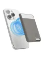 Elago магнитный бумажник (картхолдер) для iPhone, MagSafe Silicone Medium Grey