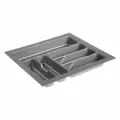 Лоток для столовых приборов CAPPIO, в ящик, 435×485 мм, блок-константа, цвет серый