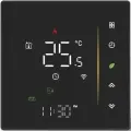 Терморегулятор MOES Zigbee Electric Heating Thermostat Black (черный)