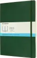Записная книжка Moleskine Classic Soft(мягкая обложка), в точку, XLarge (19х25см), зеленая