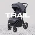 Коляска детская прогулочная всесезонная MOWBaby TRAIL MB090 Graphite 2025