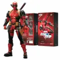 Kоллекционная лицензионная фигурка с аксессуарами от Marvel/ZD TOYS. Дэдпул/ Deadpool. (Классическая комикс версия) Высота - 18 см