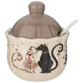 Сахарница Agness Парижсике коты 358-1737 10 см 1 12 см 10 см 280 мл 10 см