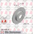 Диск торм opl astra 1 8-2l zafira 1 8-2l r 264*10 Zimmermann 430148520 General Motors: 9117772. Opel: 569109 90575113