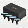 Набор сменных лезвий Xiaomi Mijia Lemon Razor 203396 Черный 4 головки, 5 лезвий