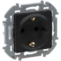 Механизм Inspiria 673723 розетки евро с/п антрацит Legrand (9 шт. в наборе)