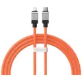 Кабель для передачи данных Baseus CoolPlay Series Fast Charging Cable Type-C to iP 20W 1m orange