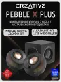 Колонки с сабвуфером CREATIVE PEBBLE X PLUS 2.1, Type-C, RGB, 60 Вт RMS, BT 5.3