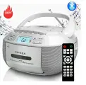 CD Проигрыватель компакт-дисков Cassette Player Combo с Bluetooth, AM/FM-радио