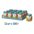 ФрутоНяня Фруктовый салатик, с 5 месяцев, 100 г, 12 шт.