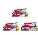 Зубная паста Colgate Бережное отбеливание, с фтором и кальцием, 150мл, 3 уп