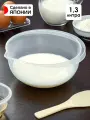 Миска для кухни 1,3 л, 19,3х17,8х8,4 см