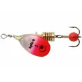 Блесна вращающаяся Mepps AGLIA-E 1 SR S/Red, комплект из 5 штук