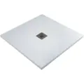 Душевой поддон Allen Brau Priority 100x100 8.31005-21 белый камень