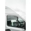 Дефлектор окон (ветровик) для а/м Газель Next, Газон Next длинный накладной к-т 2шт. (прозрачный)