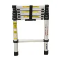 Лестница телескопическая односекционная Alumet TLS 2.0, алюминиевая, 7 ступеней, 2 м