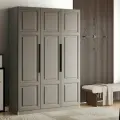 LAERA Шкаф распашной для одежды трехдверный риолит