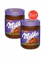 Паста Milka ореховая с добавлением какао 350г 2шт