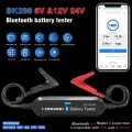 KONNWEI BK200 6 В 12 В 24 В тестер батареи для автомобилей грузовиков Bluetooth 5,0 монитор формы волны 100-2000 CCA зарядка инструменты для тестирования кран, Черный