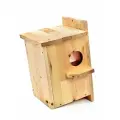 Домик для белок WoodFun с креплением, просторный, 40x25x25 см, деревянный