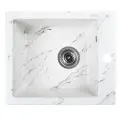 Мойка для кухни из искусственного камня WISENT WA10-13 Мрамор Бело-золотой (беларусь) 480*410*220