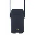 Lacoste для смартфонов чехол Crossbody Phone Sleeve PVC Iconic Petit Pique Navy (XL, Pro Max) +Cord