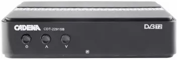 Цифровой эфирный приемник Cadena CDT-2291SB, черный