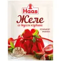 Смесь для желе Haas со вкусом Клубники 50 г 1 шт. клубника саше