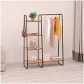 ЗМИ Скандинавия 1 (ГСС1 Ч), Гардеробная система с полками (Scandinavia 1 Clothing rack with shelves, черный)