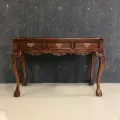 Стол письменный DOMKORLEONE в стиле Chippendale, красное дерево (mahogany wood), цвет орех HP (коричневый)