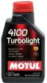 MOTUL Масло моторное Motul 4100 Turbolight A3/B4 10W-40 полусинтетическое 1 л 108644
