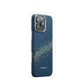 Чехол Pitaka Tactile Woven Case для iPhone 16 Pro StarPeak Milky Way Galaxy (KI1601PMYG)