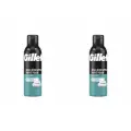 Gillette Пена для бритья Classic Sensitive, 200 мл, 2 штуки