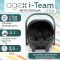 Автокресло Agex i-Team (0-13 кг), Black (Черный)