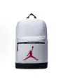 Рюкзак Jordan, белый, полиэстер, городской, туристический, с молнией, унисекс