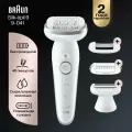 Эпилятор Braun Silk-epil SES9-041 SmartTouch + бритвенная насадка + косметичка