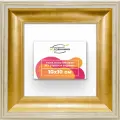 Рама багетная 10x10 для картин на холсте, пластиковая, без стекла и задника, ВсеПодрамники