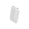 Внешний аккумулятор 5000mAh 2USB+1Type-C 2.0A LED-индикатор More choice PB25-05 White