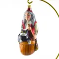 Елочная игрушка Баба яга