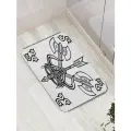 Коврик JoyArty противоскользящий Варварский знак для ванной, сауны, бассейна, 77х52 см