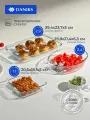 Daniks Набор форм для запекания, стекло, 2.9, 2.4, 1.1 л