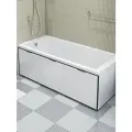 Экран под ванну 160 см, со съемными панелями, МДФ, цвет белый 1Марка GL160IceWhite