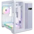 1stPlayer Компьютерный корпус 1STPLAYER RT5 ARGb White / mATX / 3x120мм ARGb fans / RT5-WH-2FC7R-W-1FC7-W