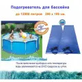 Подогреватель воды в надувных и каркасных бассейнах 2 штуки ТеплоМакс-200 (до12000 литров) / Коврик для подогрева бассейна