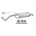 ASSO 50.7016 Глушитель задняя часть